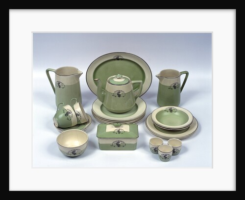 A caravan crockery set by Anonymous