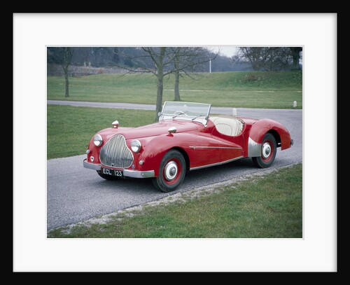 A 1950 Alvis TB21 sportscar by Unknown
