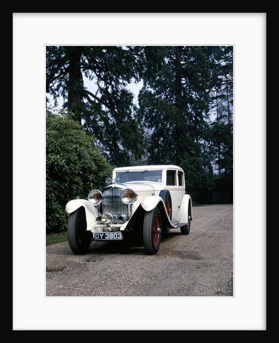 A 1930 Bentley 8 Litre saloon with a Mulliner body by Unknown