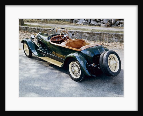 A 1928 Bugatti Type 44 viewed from the rear by Unknown