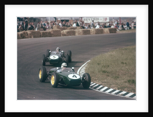 Innes Ireland driving a Lotus 18, Dutch Grand Prix, Zandvoort, 1960 by Unknown