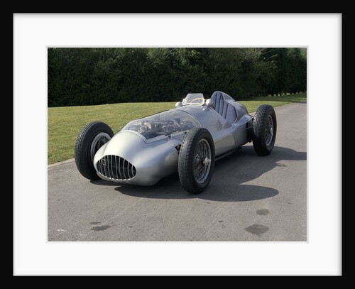 A 1938 Mercedes W165 by Unknown