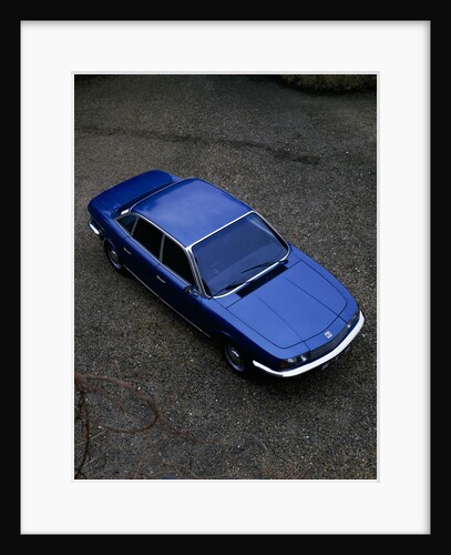 A 1974 NSU(Neckarsulm Strickmaschinen Union ) RO 80 viewed from above by Unknown