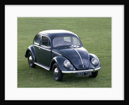 A 1953 Volkswagen Export Type 1 Beetle by Unknown