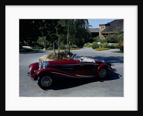 A 1936 Mercedes Benz 500K Roadster by Unknown