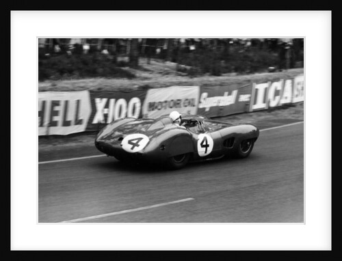 Stirling Moss in an Aston Martin DBR1, Le Mans 24 Hours, France, 1959 by Maxwell Boyd