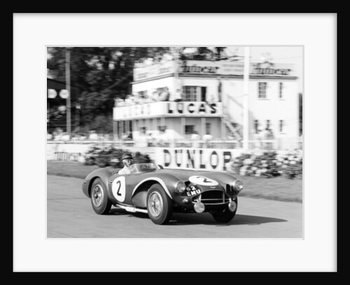 Tony Brooks in Aston Martin DB3S, Goodwood 9 Hours, West Sussex, (1955?) by Unknown