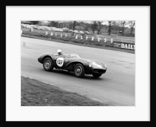 M Ward racing a 1955 Aston Martin DB3S, Silverstone, 1962 by Unknown