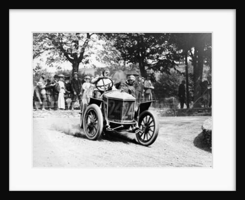 Algernon Guinness driving a Minerva in the Circuit des Ardennes, 1907 by Unknown