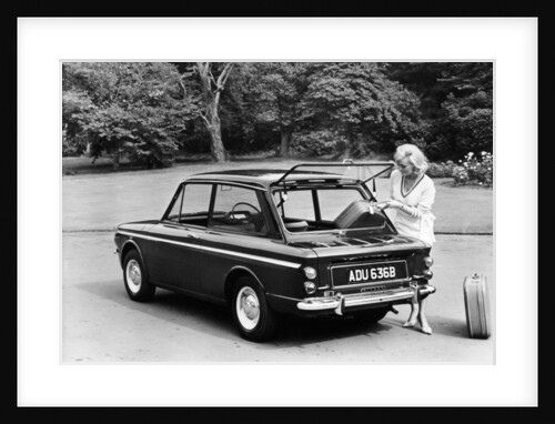 A publicity still for the Singer Chamois by Anonymous