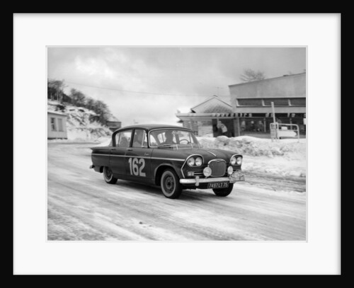 A Singer Vogue in the Monte Carlo Rally, January 1962 by Unknown