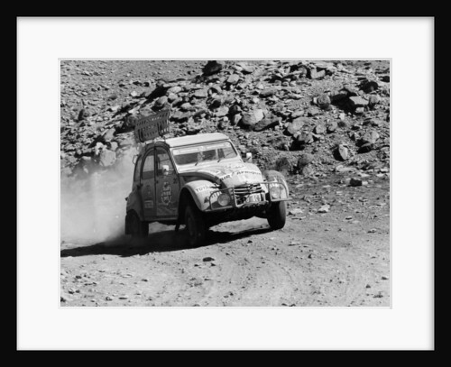 A Citroën 2CV rally car by Unknown