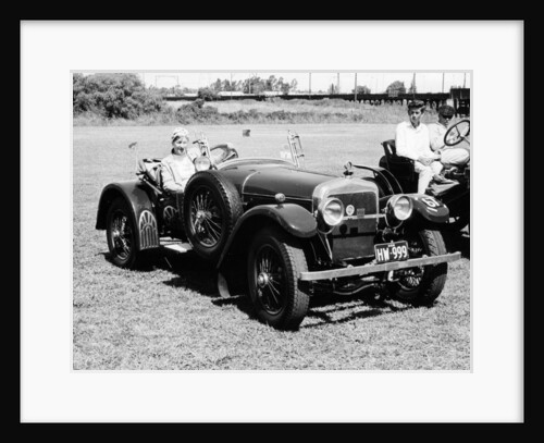 A woman at the wheel of a 3.6 litre 1914 Hispano-Suiza Alfonso XIII, Sydney, Australia by Unknown