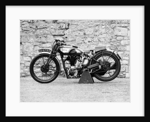 Norton motorbike, an International Model 30, 1932 by Unknown