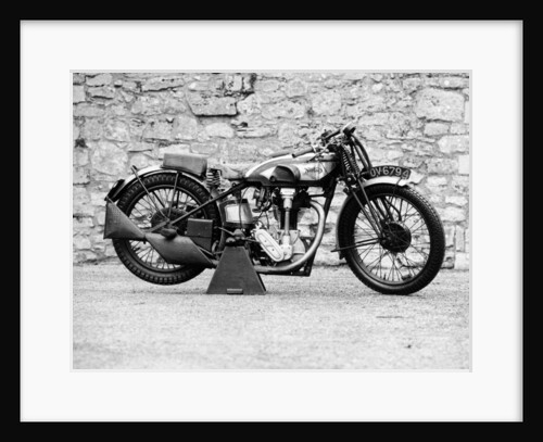 Norton motorbike, an International Model 30, 1932 by Unknown