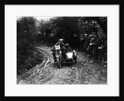 Dennis Mansell competing in the Victory Cup Trial by Anonymous