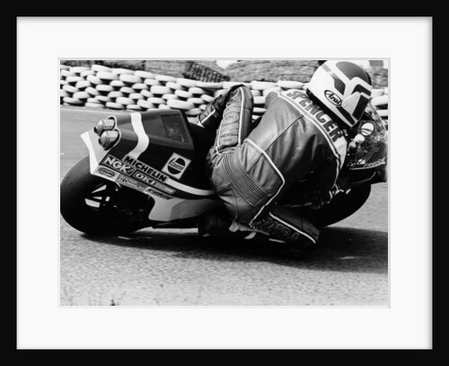 Freddie Spencer on a Honda NS500 by Anonymous