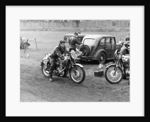 BSA motorbike, Crystal Palace, Sydenham, 1956 by Unknown