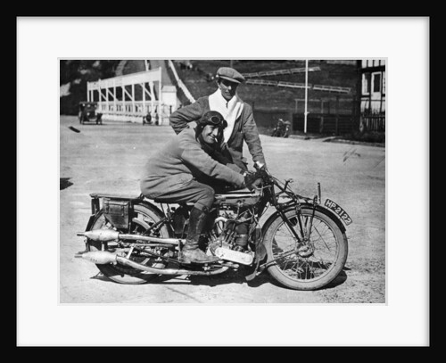 Mk1 Brough Superior 1000cc motorbike, (early 1920s?) by Unknown