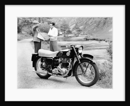 An Ariel Red Hunter 350cc, 1956 by Unknown