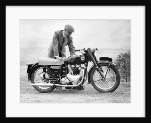 Ariel 650cc Huntmaster Twin motorbike by Anonymous