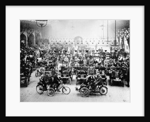 Start of the 1000 Mile Trial, (c1900s?) by Unknown