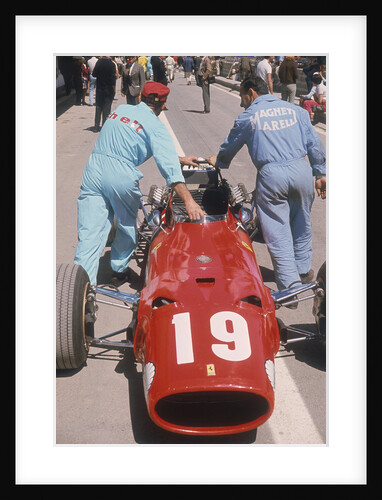 Ferrari of Chris Amon at the Spanish Grand Prix, Jarama, Madrid, 1968 by Unknown