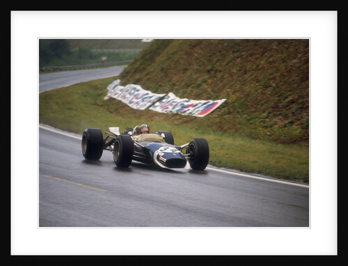 Jo Siffert's Lotus-Ford, French Grand Prix, Rouen, 1968 by Unknown