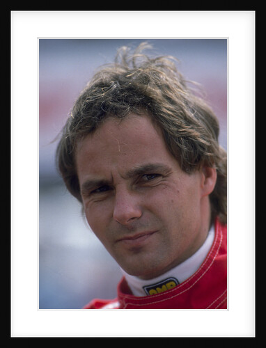 Gerhard Berger, British Grand Prix, Silverstone, Northamptonshire, 1989 by Unknown