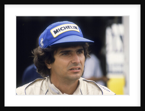 Nelson Piquet at the British Grand Prix, Silverstone, Northamptonshire, 1983 by Unknown