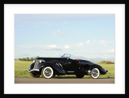 Auburn 852 SC Speedster 1936 by Simon Clay
