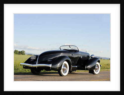 Auburn 852 SC Speedster 1936 by Simon Clay