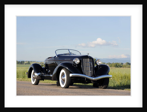 Auburn 852 SC Speedster 1936 by Simon Clay
