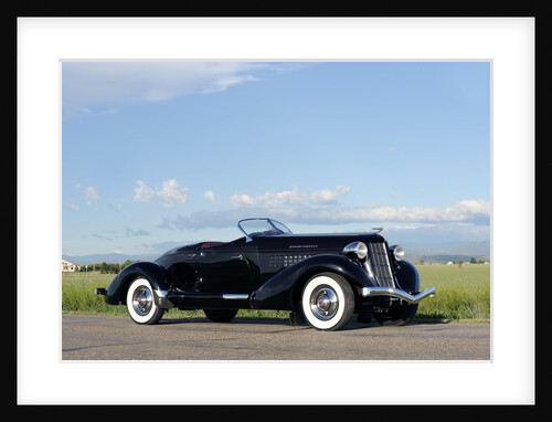 Auburn 852 SC Speedster 1936 by Simon Clay
