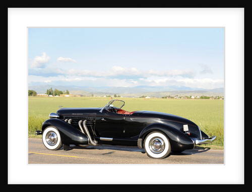 Auburn 852 SC Speedster 1936 by Simon Clay