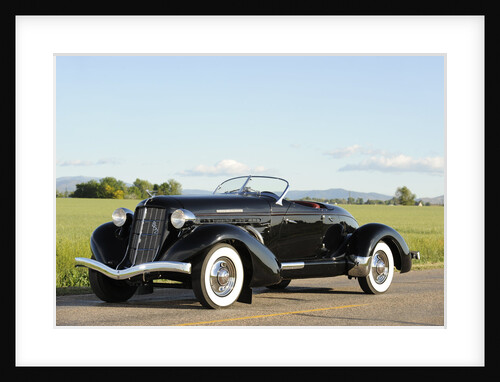 Auburn 852 SC Speedster 1936 by Simon Clay