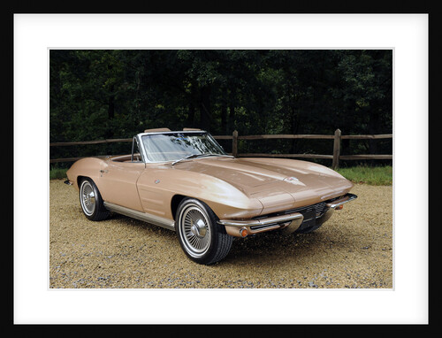 Chevrolet Corvette Stingray convertible 1964 by Simon Clay