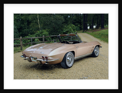 Chevrolet Corvette Stingray convertible 1964 by Simon Clay