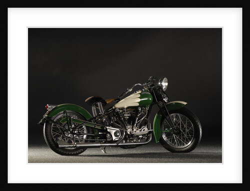 Crocker big tank V twin 1937 by Simon Clay