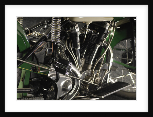 Crocker big tank V twin 1937 by Simon Clay