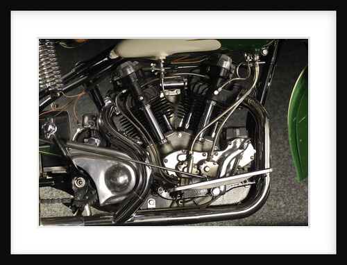 Crocker big tank V twin 1937 by Simon Clay