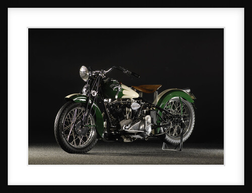 Crocker big tank V twin 1937 by Simon Clay