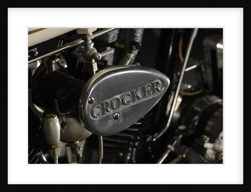 Crocker big tank V twin 1937 by Simon Clay