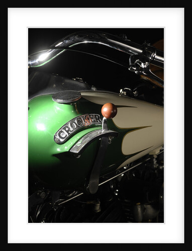 Crocker big tank V twin 1937 by Simon Clay