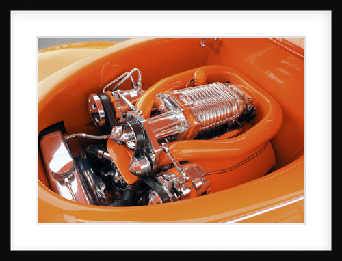 Ford Custom Orange Crush 1939 by Simon Clay