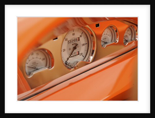 Ford Custom Orange Crush 1939 by Simon Clay