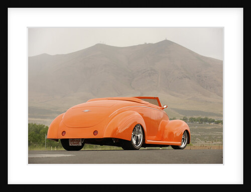 Ford Custom Orange Crush 1939 by Simon Clay