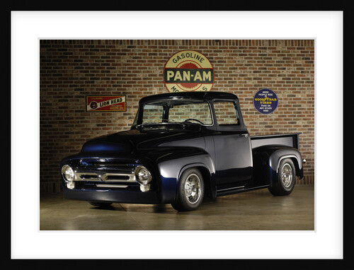 Ford f 100 custom truck 1956 by Simon Clay