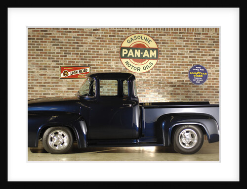 Ford f 100 custom truck 1956 by Simon Clay