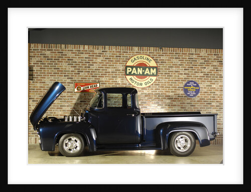 Ford f 100 custom truck 1956 by Simon Clay